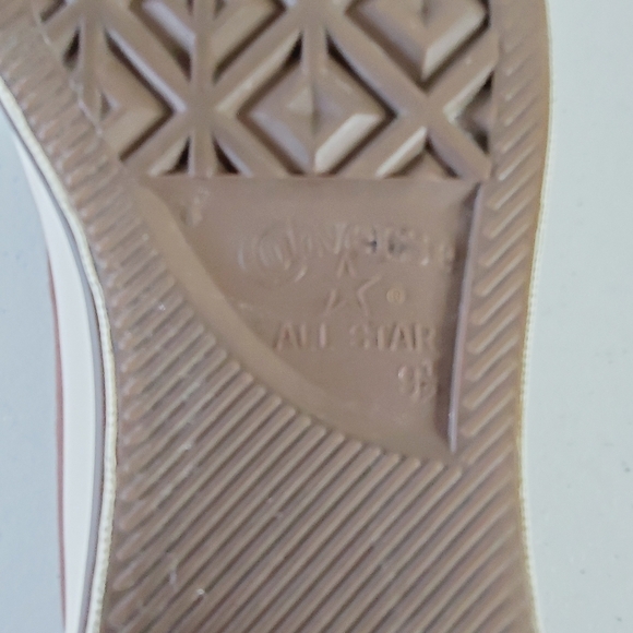 Converse Lord Francis Rubberbottom Sneaker Size M9.5 W11.5 Unisex Wingtip Frayed - Picture 12 of 15